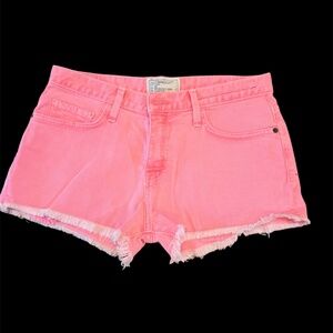Current/Elliott The Boyfriend Short - Bright Pink